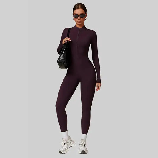 Women’s Velvet Yoga Jumpsuit