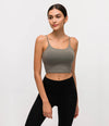 Solid Cami Sports Bra