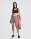 Quick-Dry Drawstring Running Shorts for Women