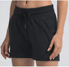 Quick-Dry Drawstring Running Shorts for Women