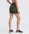 Quick-Dry Drawstring Running Shorts for Women