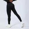 Crossover Gym Leggings – V-Shaped Waist Push-Up Yoga Pants