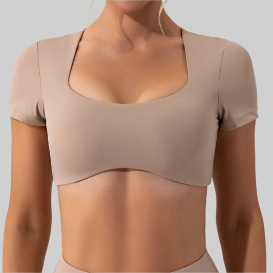 Shockproof Slim Fit Crop Top