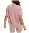 Women's Drawstring Side Yoga Shirt