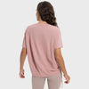 Women's Drawstring Side Yoga Shirt