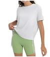 Women's Drawstring Side Yoga Shirt