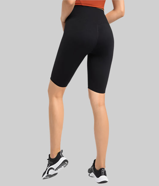 High-Waisted Women's Sports Shorts