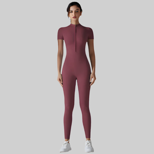 Breathable Sports Bodysuit for Women